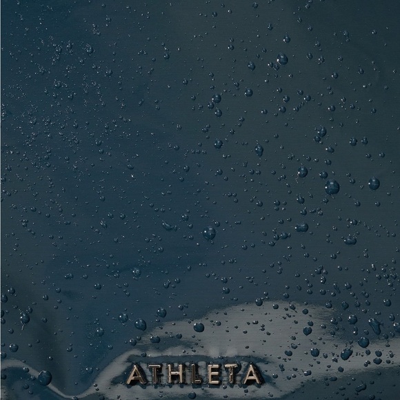 NWT Athleta All About Shine Puff Tote Bag Teal Cypress - Picture 7 of 13